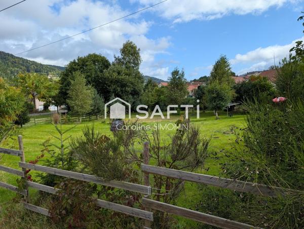 Terrain à bâtir vue dégagée secteur calme