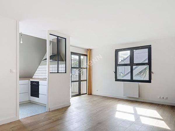 Nantes Hippodrome : En vente ! Charmant T3 de 59 m², 2 chambres, dernier étage, petite résidence, belle exposition !