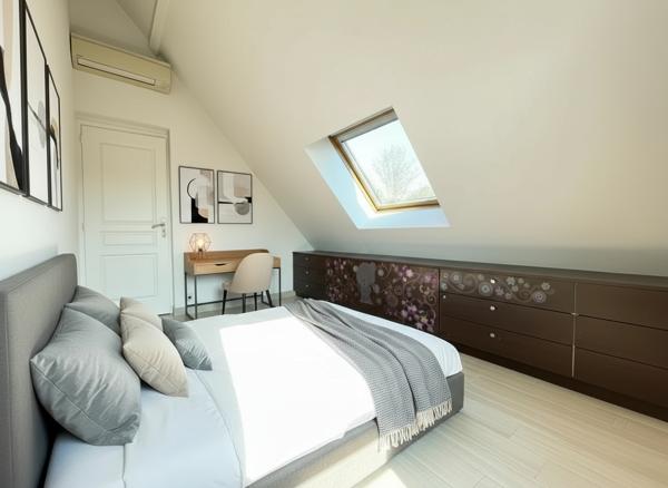 PROCHE RER B - Maison à Verrières-le-Buisson, 4 chambres, 2 points d'eau, DPE D,Sous-sol total.