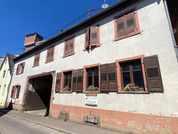 3%.COM Immeuble avec 3 logements loués au centre de Hochfelden Hochfelden (67270)