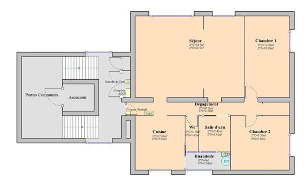 Appartement Alencon 4 pièce(s) 63.83 m2