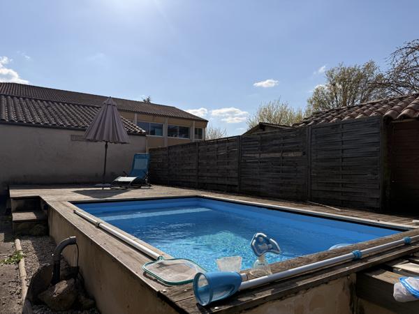 Maison de ville avec jardin