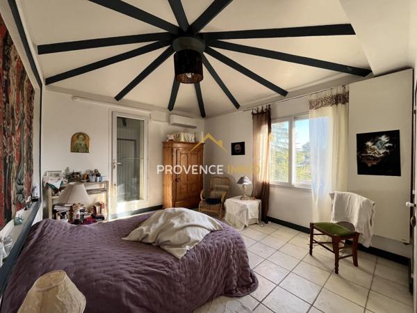 Sénas (13560) À vendre – Authentique mas provençal en pierre avec dépendances – 336 m² habitables sur 14 500 m² de terrain –