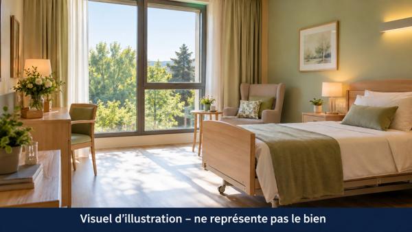 Esbly (77) – Investissement en EHPAD LMNP gérée – T1 de 20,2 m²