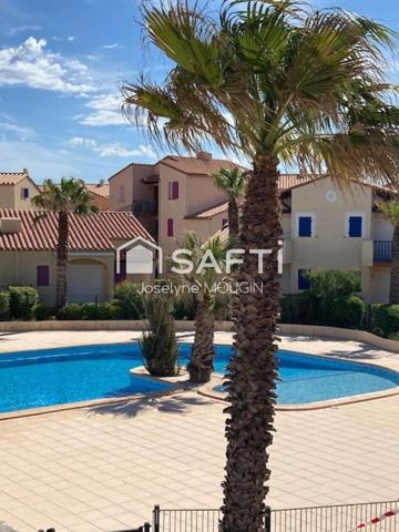 Leucate, appartement avec mezzanine, terrasses.