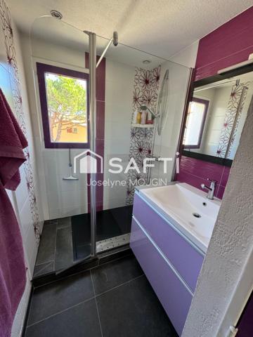 Leucate, appartement avec mezzanine, terrasses.