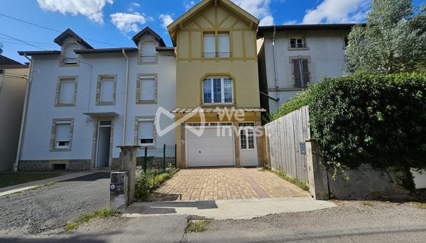 Maison de ville sur sous-sol complet avec véranda, jardin et garage à Épinal
