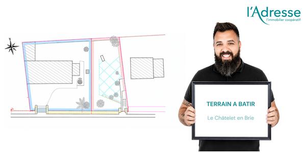Terrain Le Chatelet En Brie 351 m2