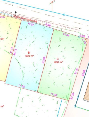 En exclusivité, terrain à vendre de 600,00 m²