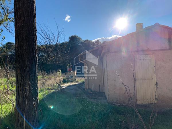 A VENDRE 13710 FUVEAU MAISON T3 DE 67 M² PLEIN PIED SUR 4000 M² DE TERRAIN GARAGE