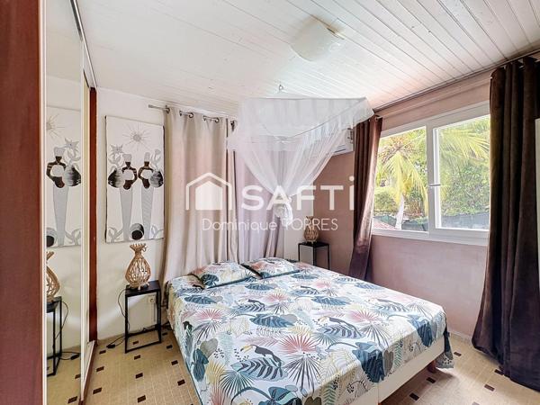 TROIS-ILETS : VILLA 3 APPARTEMENTS – PISCINE – FORT POTENTIEL LOCATIF