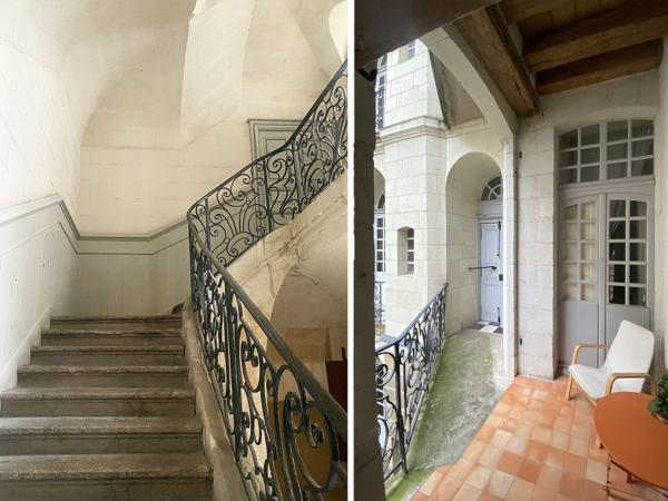 HYPERCENTRE DE NANTES: appartement dans un immeuble du XVIIIe, classé Monument historique
