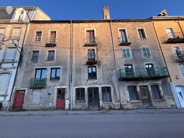 A VENDRE IMMEUBLE A RENOVER PLOMBIERES-LES-BAINS VOSGES 88370
Immeuble à rénover sur quatre niveaux