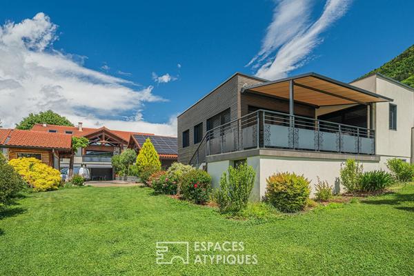 Grange rénovée avec verger et activité de maison d’hôtes