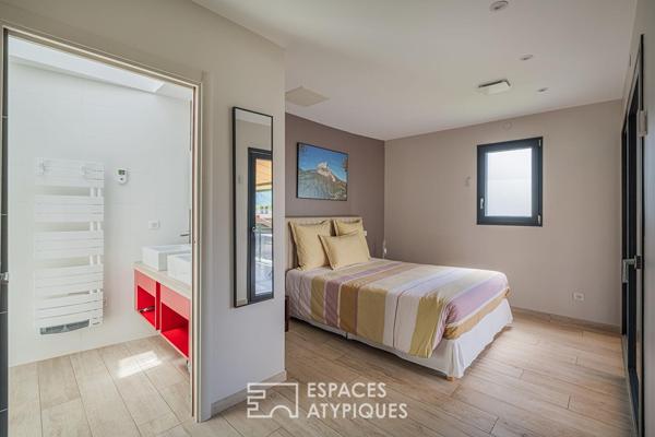 Grange rénovée avec verger et activité de maison d’hôtes