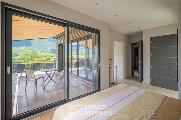 Grange rénovée avec verger et activité de maison d’hôtes