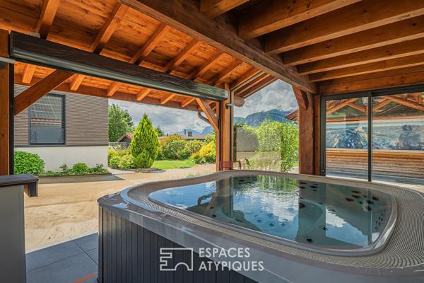 Grange rénovée avec verger et activité de maison d’hôtes