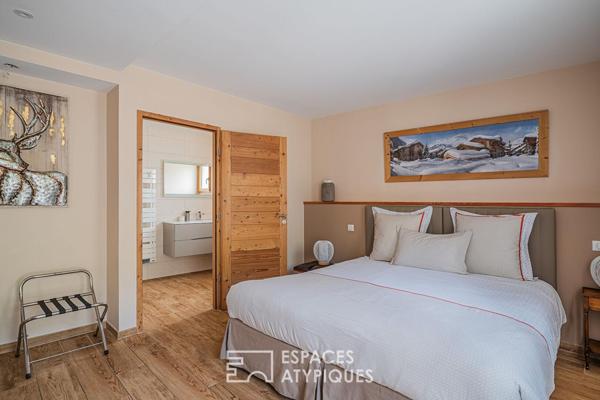 Grange rénovée avec verger et activité de maison d’hôtes