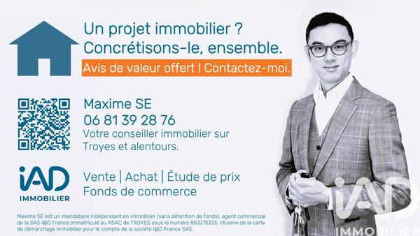Studio à vendre 30 m² Troyes