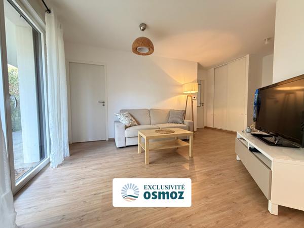 Appartement type 2 avec jardin et parking dans une résidence de standing !