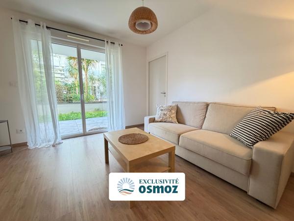 Appartement type 2 avec jardin et parking dans une résidence de standing !