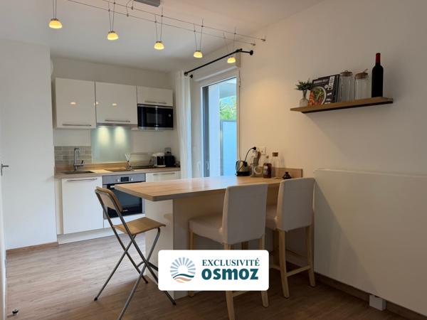 Appartement type 2 avec jardin et parking dans une résidence de standing !
