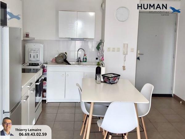 Appartement à vendre 75 940 € Cambrai 2 p 38 m² DPE C