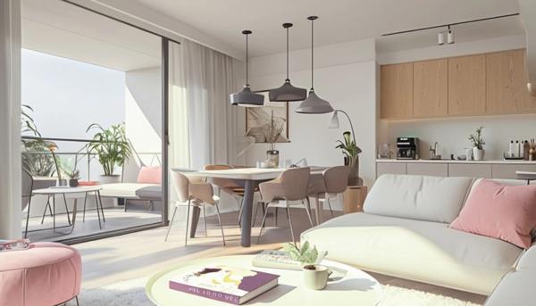 appartement à vendre 3 pièces de 69.43m² - COLOMBES (92)