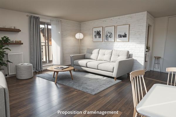 Appartement 3 pièces MAGNY LE HONGRE - Centre ville