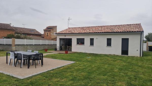 Maison plain pied T4, 81m² MONTBERON