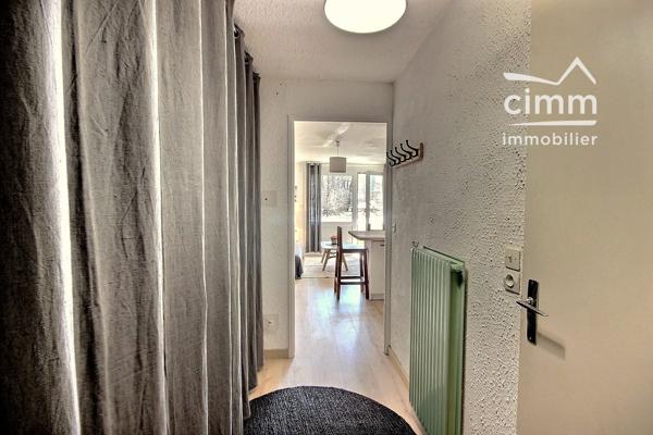 A VENDRE LES CARROZ D'ARACHES 74300, APPARTEMENT RENOVE + TERRASSE + CASIER A SKIS.