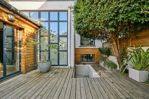 Maison familiale avec terrasse - 3 chambres + mezzanine - Noisy-le-Sec - NOISY LE SEC
