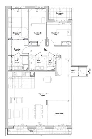 Appartement à vendre 4 pièces 134 m² La Rochelle