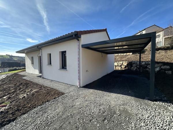 Maison neuve de plain-pied 3 chambres idéalement située à Aurillac Aurillac (15000)