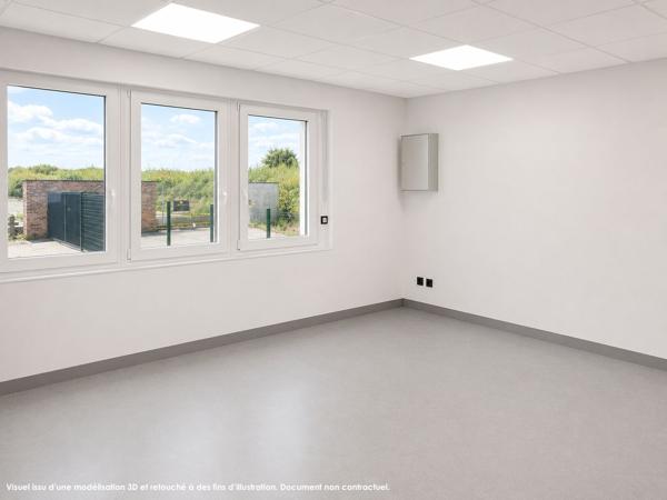 Bâtiment de bureaux entièrement rénovés - À louer - 323 m2 - Est Métropole - Parc Archimède