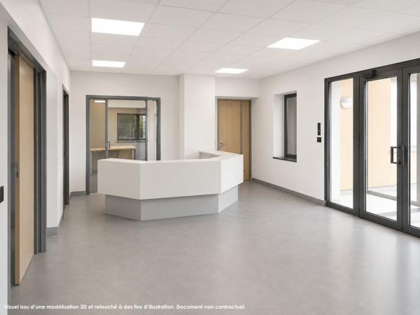 Bâtiment de bureaux entièrement rénovés - À louer - 323 m2 - Est Métropole - Parc Archimède