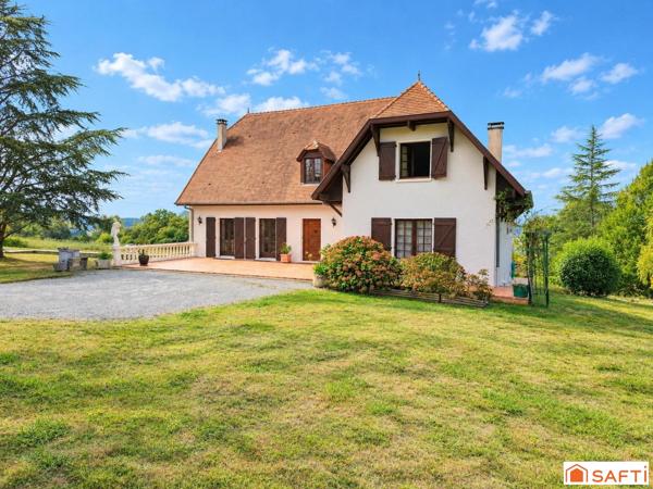 NÉO-BÉARNAISE – 255 m² – PARC DE 7 500 m² – CALME ABSOLU