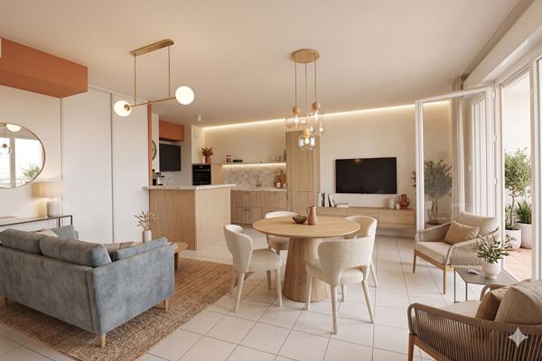 APPARTEMENT TYPE 2/3 VUE MER