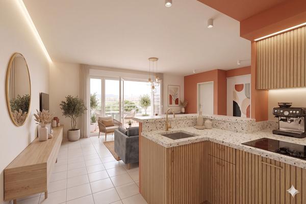 APPARTEMENT TYPE 2/3 VUE MER