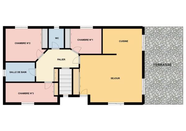 Maison 113 m² à Descartes 37160