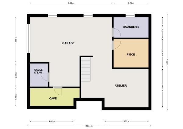 Maison 113 m² à Descartes 37160