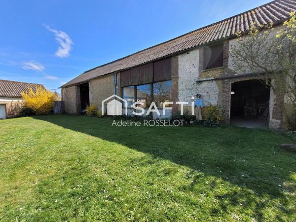 A 1h de Paris, maison de charme + grange d'env. 160 m²