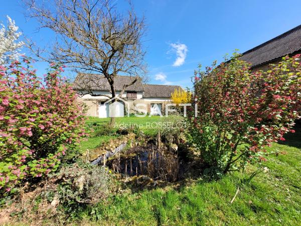 A 1h de Paris, maison de charme + grange d'env. 160 m²