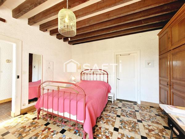 A 1h de Paris, maison de charme + grange d'env. 160 m²