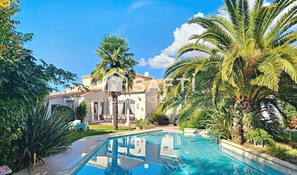 Grande villa familiale sur terrain paysagé à Chatelaillon avec revenus locatifs possible!