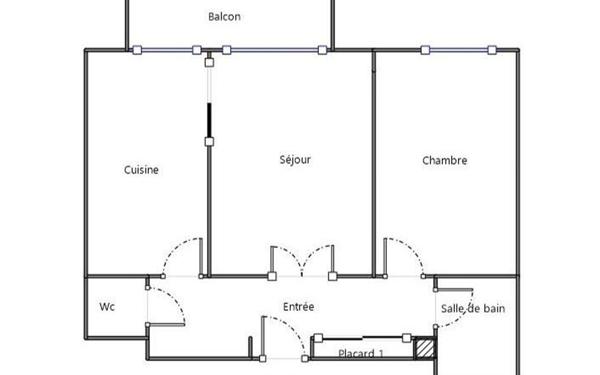 Appartement à vendre    2 pièces • 50,72 m2 Paris 5