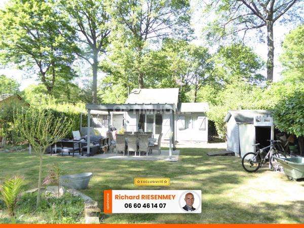Chalet 45m² confortable avec jardin aménagé en camping