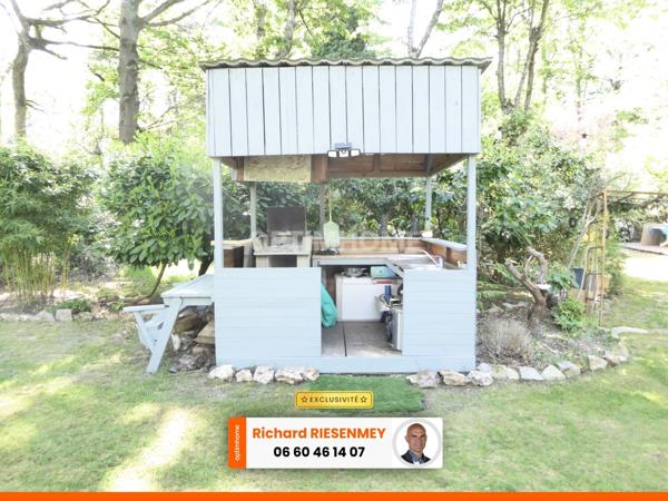 Chalet 45m² confortable avec jardin aménagé en camping