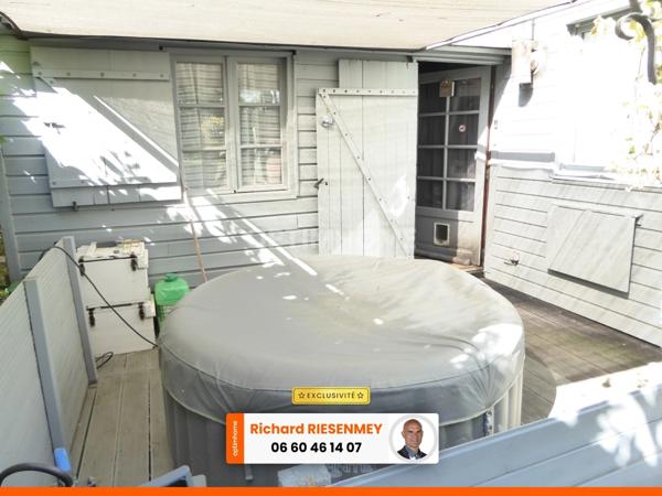 Chalet 45m² confortable avec jardin aménagé en camping