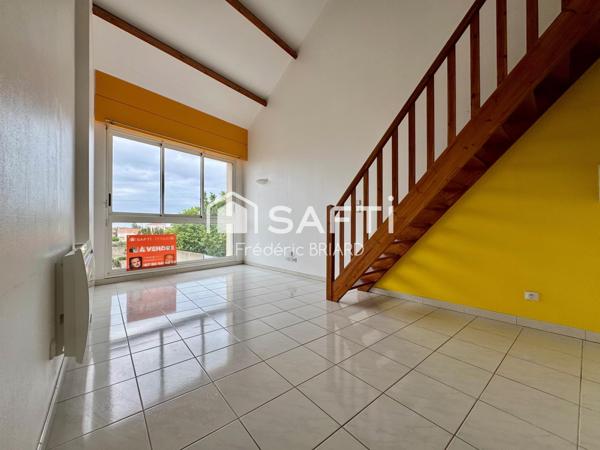 Quartier la Chaume, Vue mer. T4 avec parking, cave